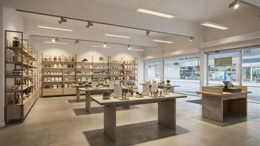 Butikslokaler til leje i Hammel - billede 2