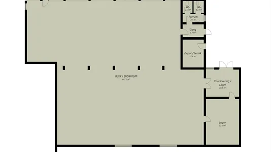 Butikslokaler til leje i Kolding - billede 4